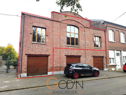 Magnifique duplex style « loft » 155m², 3 chambres et garage